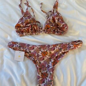 Ama Bikinis | NWT’s floral bikini set